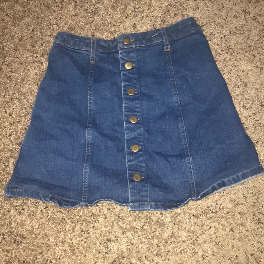 jean skirt